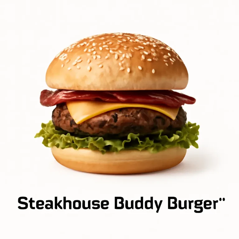 Steakhouse Buddy Burger